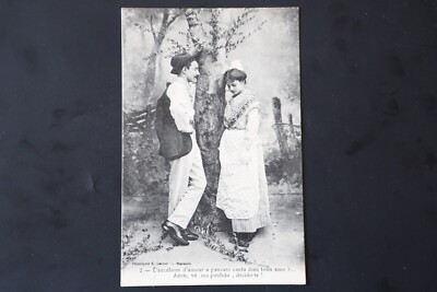 Alte AK: Kostüme der Provence - 2. L'auceloun d'amour 