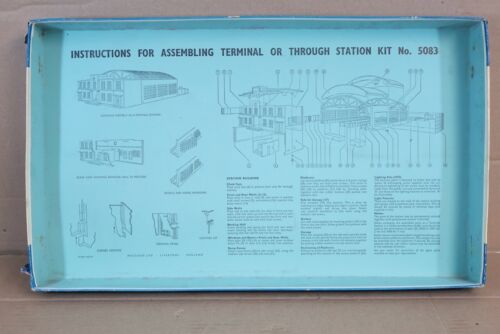 KIT COMPOSITE HORNBY DUBLO 5083 TERMINUS ou station traversante en boîte om - Photo 20 sur 24