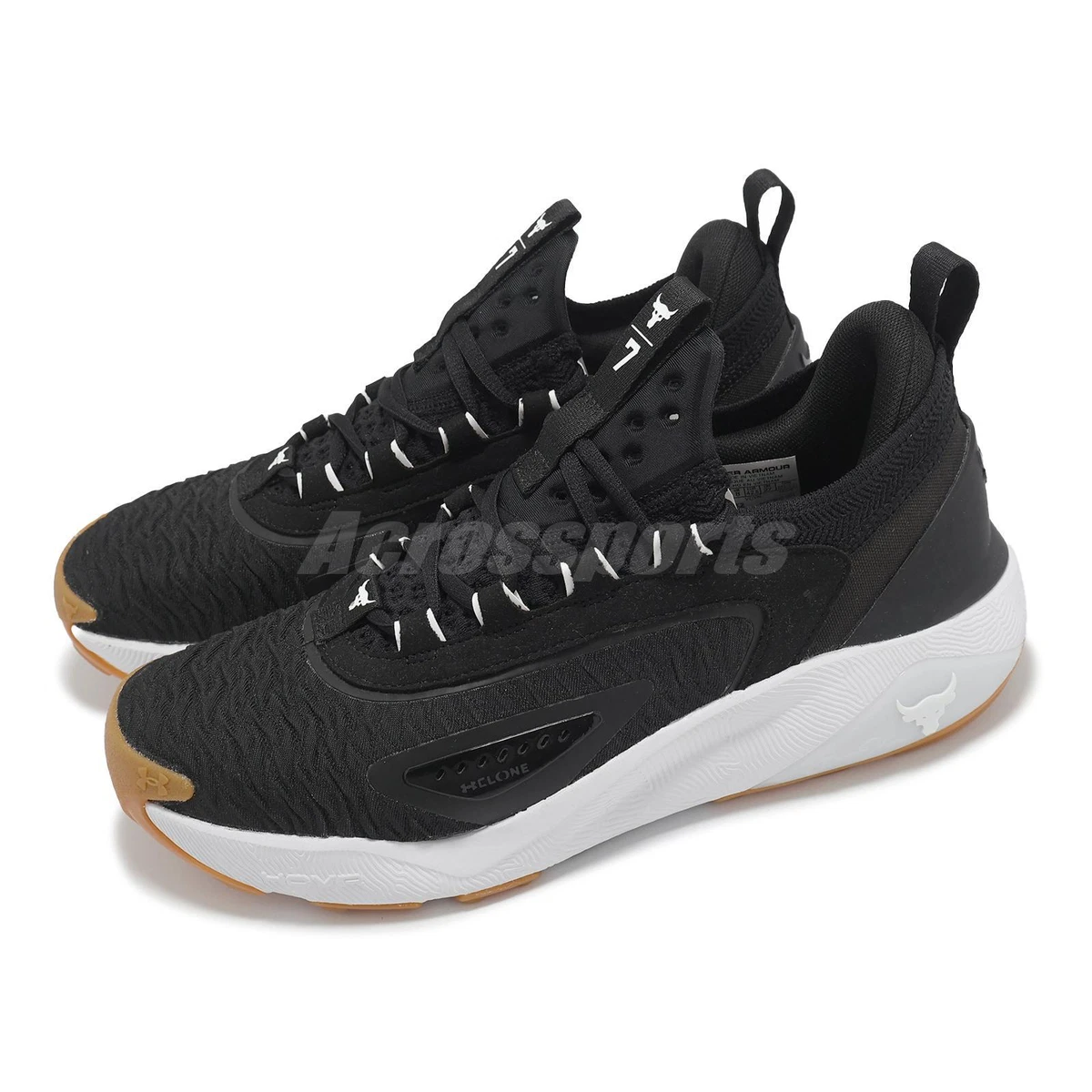 Under Armour Project Rock 7 Black White Gum for sale | eBay
