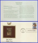 USA7 #3083 U/A GOLDEN REPLICA FDC   Mighty Casey Folk Heroes