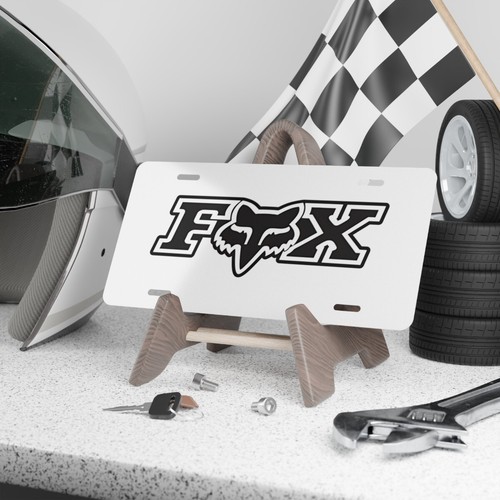Custom Nummernschilder, Fox Auto Car Tag Metall, Motorsport Rennen, Multi Option - Bild 22 von 26