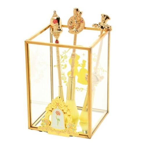 Disney Japan Belle & Beast Cosmetic Stand Rosa Magica La Bella e la Bestia - Foto 7 di 9
