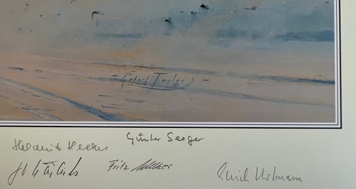 Eagles at Dawn Robert Taylor Comrades Edition Signed and Numbered Print - Picture 4 of 9