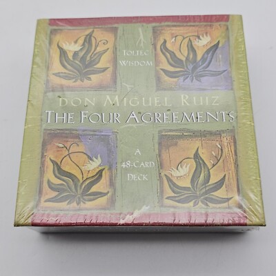 Don Miguel Ruiz  Tllhe Four Agreements  A 48 Card Deck Affirmations