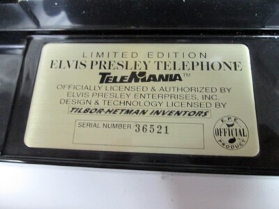 Elvis Presley Telephone Sings & Dances Limited Edition Elvis Presley Telephone Sings & Dances Limited Edition
