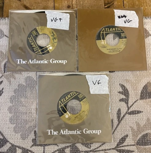 RC191 Joblot 3 x 7” Led Zeppelin Singles VG+ EX Oldies Series