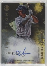 2021 Bowman Inception Gold Foil /50 Daniel Cabrera #PA-DC Auto nd3