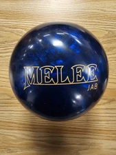 Brunswick Melee Jab Midnight Blue Bowling Ball 1st Quality | 15 Pounds |