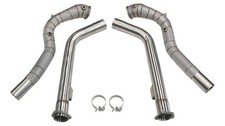 Auspuffrohr Downpipe f&uuml;r Mercedes Benz G500 G550 W463 4.0T 13-18 Hitzeschutz
