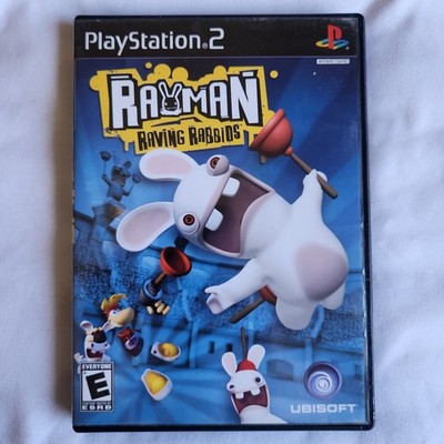 Rayman Raving Rabbids (Sony PlayStation 2, 2006) Ps2 Game CIB Complete w/ Manual