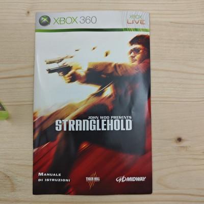 Jeu Stranglehold Pour Xbox 360 - Version Italienne PAL, Très Bon état, Complet