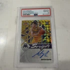2021 Mosaic Austin Reaves Rookie Scripts Auto Gold PSA 10
