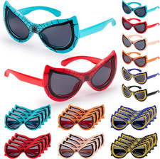 Kids Spider Sunglasses Bulk 24 Pack, Party Favors for Kids Age 3-8, UV400 Protec