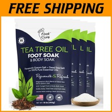 Tea Tree Oil Foot Soak - Athlete's Foot Relief, Pack of 4