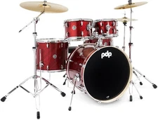 PDP Mainstage 5-piece Complete Drum Set - Twisted Cherry, Sweetwater Exclusive