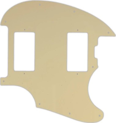 WD Custom Pickguard For Music Man StingRay II #06B Cream/Black/Cream