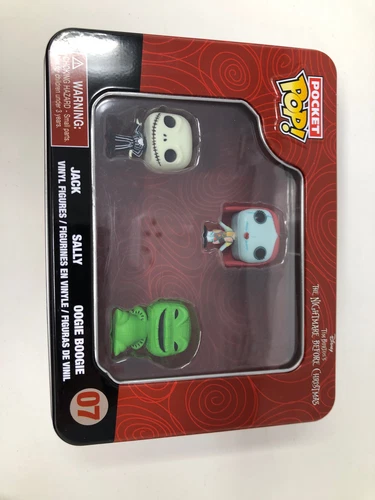 Funko The Nightmare Before Christmas 3-Pack Multipack DAMAGED BOX SEE PICS