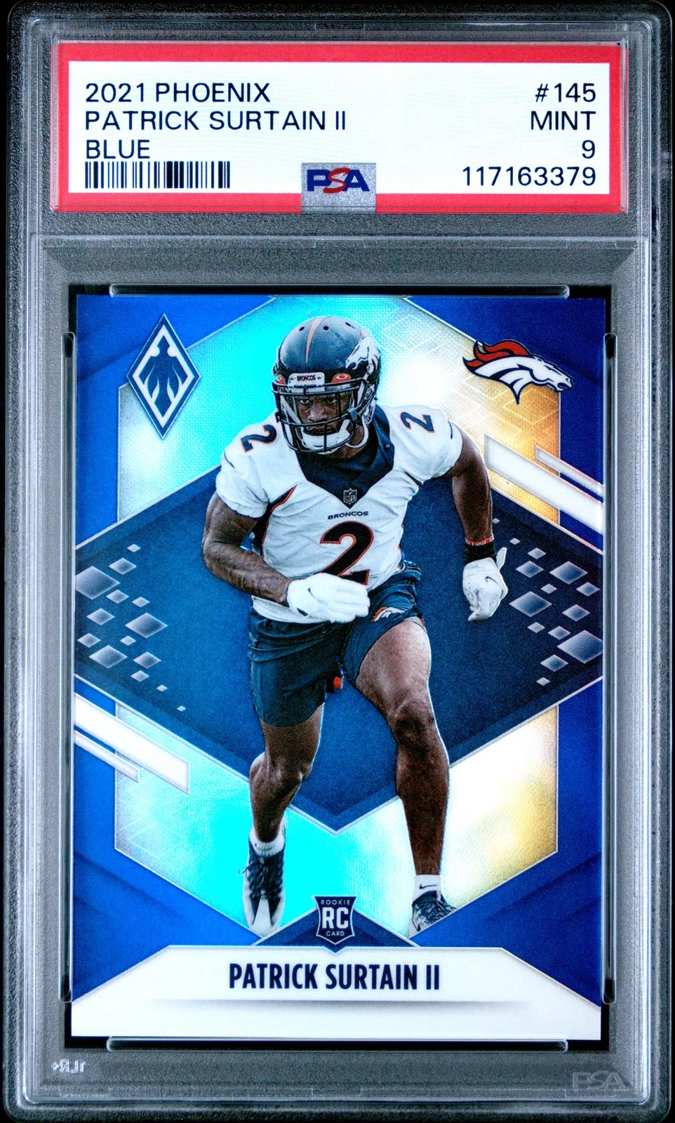 Patrick Surtain II Panini Phoenix #145 Blue