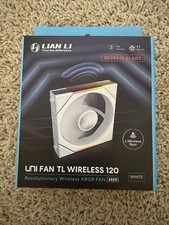 Lian Li Uni Fan TL 120mm LCD Reverse Wireless ARGB Fan Single Pack