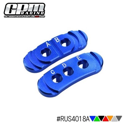 GPM Alloy Fixed Gear Adapter For TRAXXAS 1/10 Rustler 4X4 VXL Slash LOW-CG
