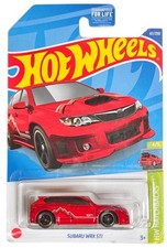 Subaru WRX STI  Red 2022 Hot Wheels 67/250 HW Hatchbacks 4/5