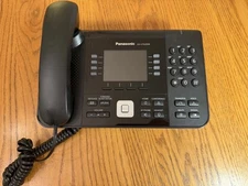 Panasonic KX-UTG200B SIP IP Business Phone Black VoIP Desk Phone Untested