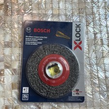 Bosch WBX418 4-1/2" Wire Wheel Crimped Carbon Steel NEW
