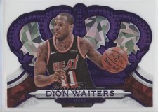 2018-19 Panini Crown Royale Purple Crystal 12/25 Dion Waiters #162 s3g