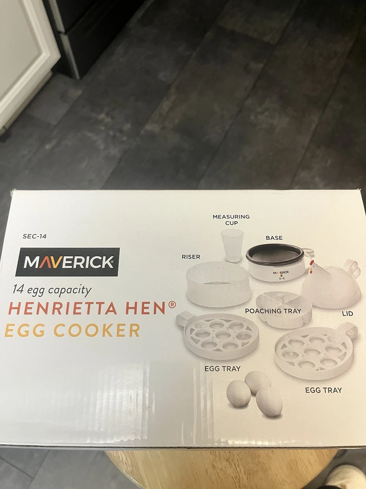 MAVERICKS HENRIETTA HEN Egg Cooker In RARE Red Poaches Boils Chirps When Cooked
Opens in a new windo