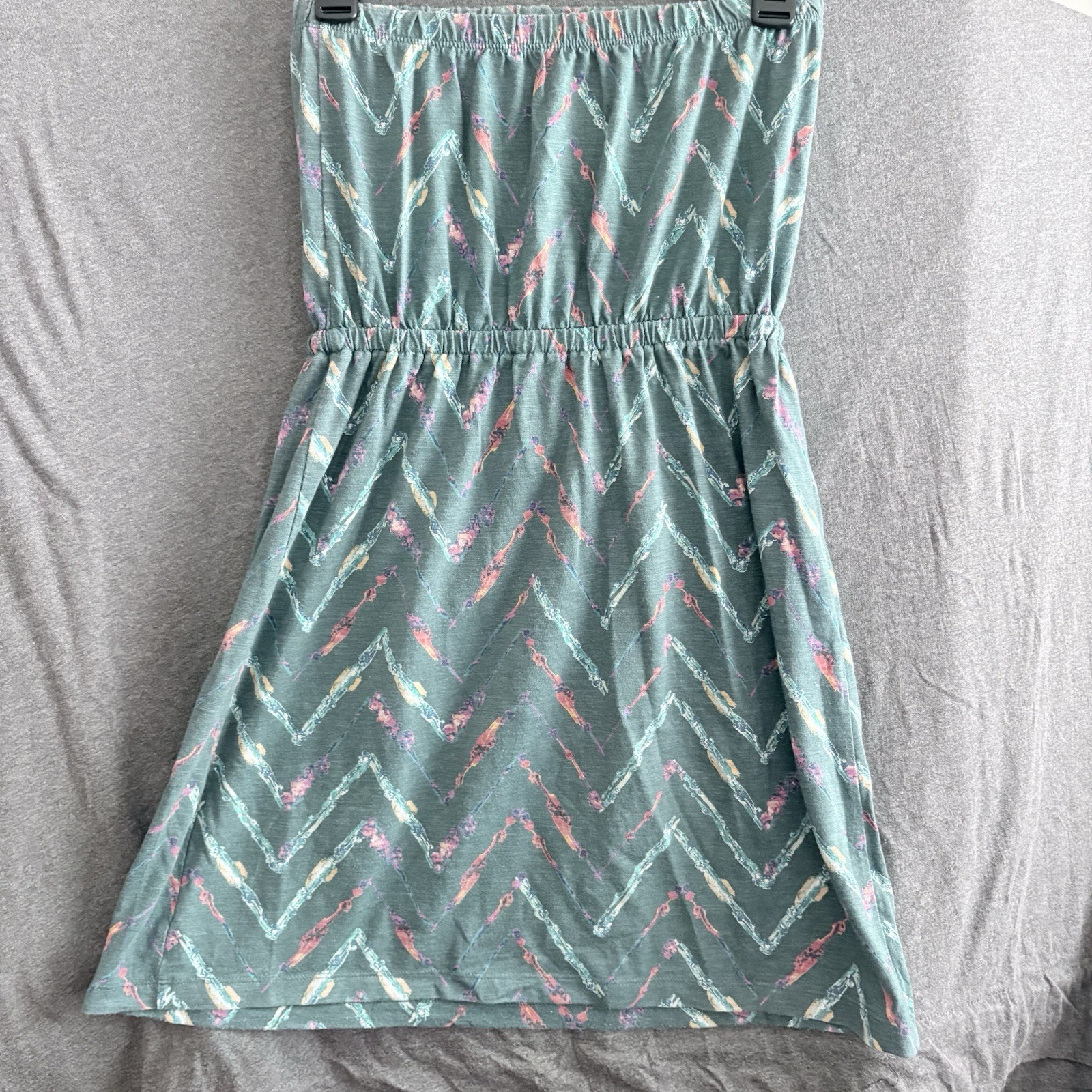 Mossimo Chevron Pattern Strapless Tube Dress Wome… - image 3