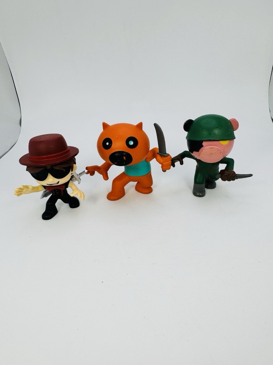 Roblox Piggy Figure Lot Of Minitoon Foxy And Soldier Figures