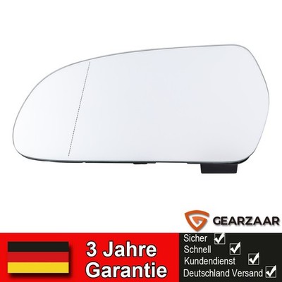 left wing mirror wide angle blind für audi a5 glass side mirror glass