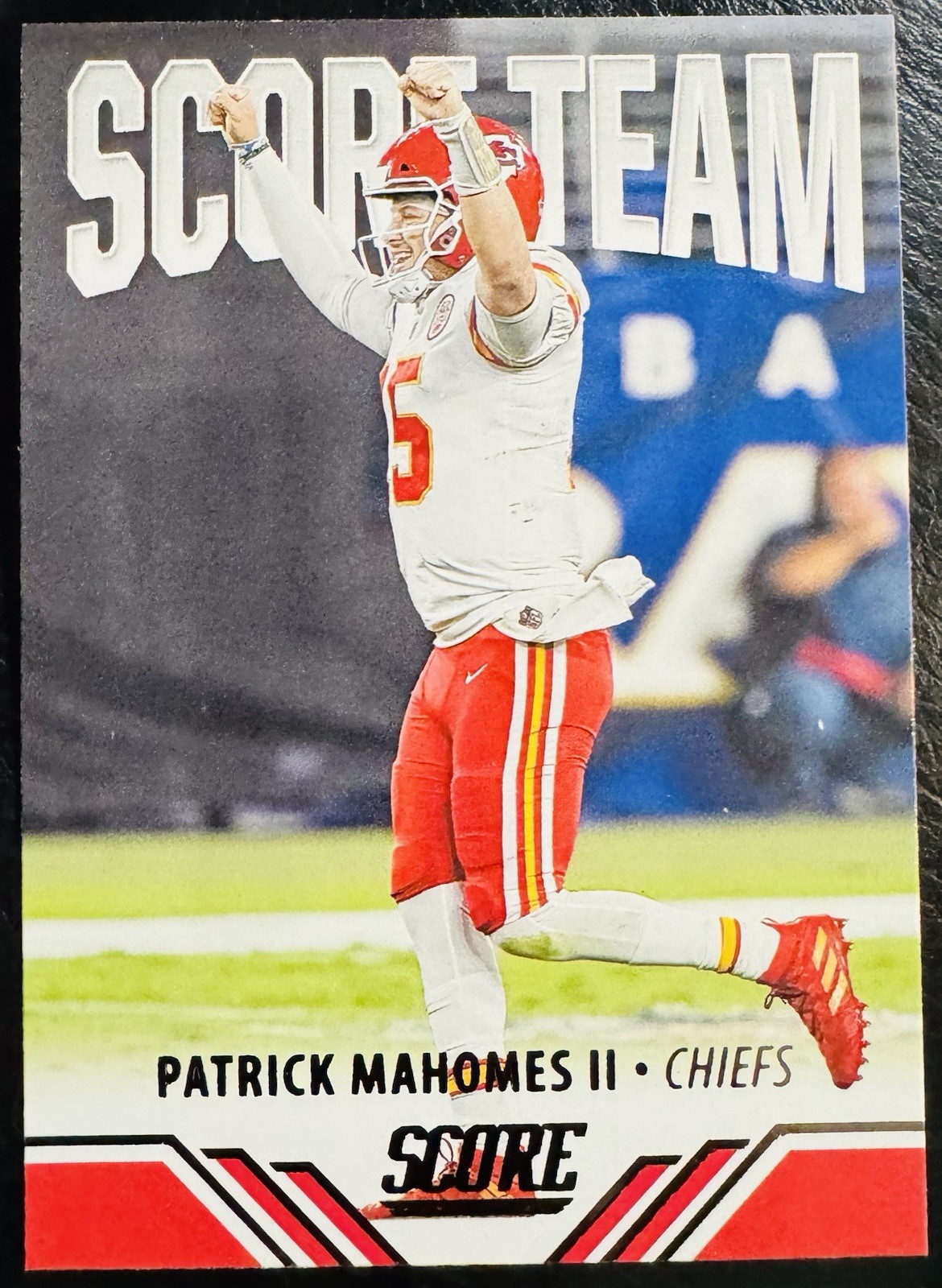 2021 Panini Score PATRICK MAHOMES Score Team Insert Card #ST1 Chiefs