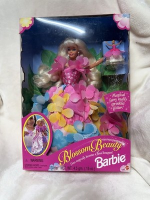 Blossom Beauty Barbie Doll 1996 Magical Fairy Edition, MIB NRFB