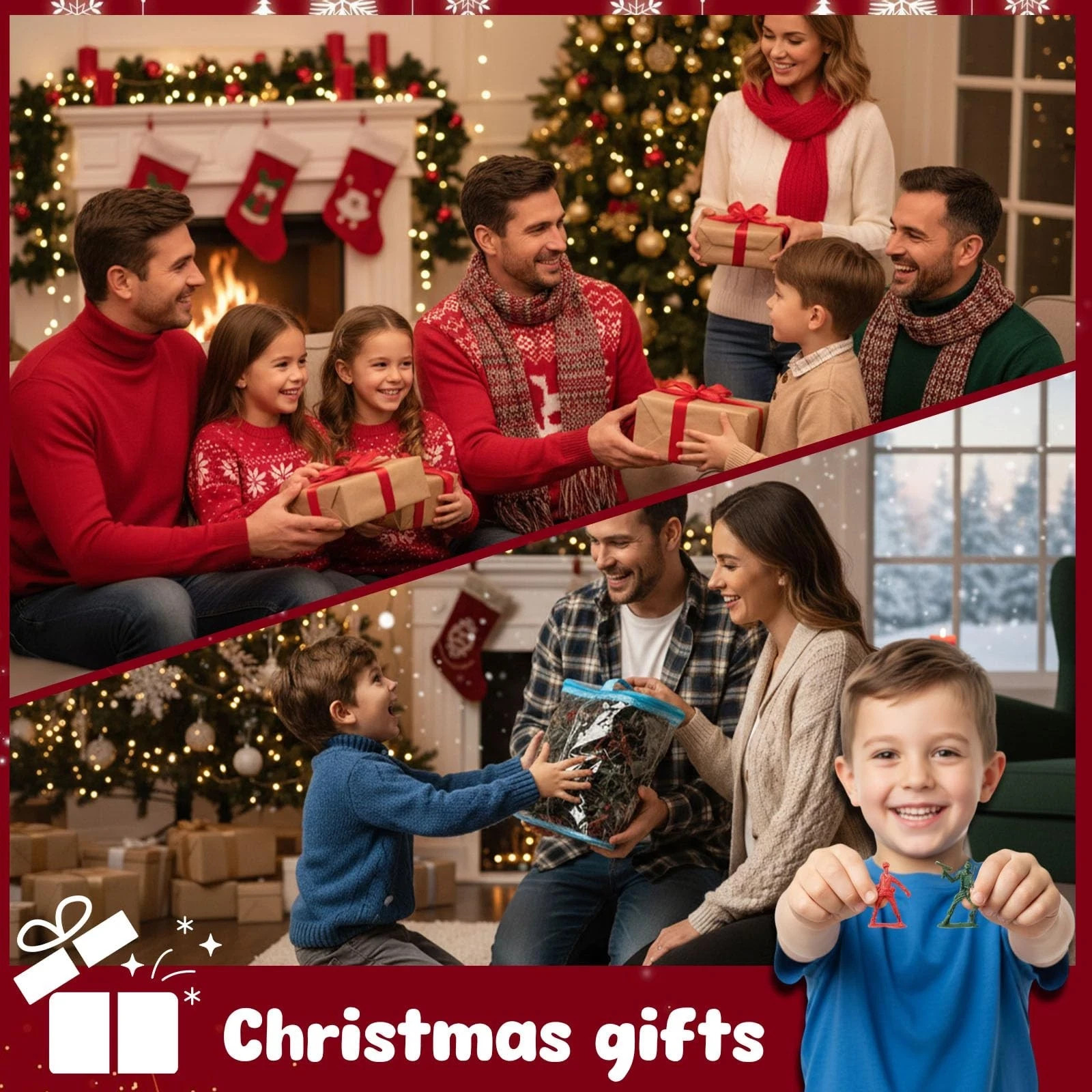 307 PCS Army Men Military Playset, Army Men Toys for Boys 8-12, Military Soldier