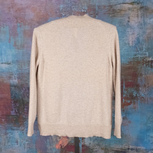 Jones New York Collection Cashmere Cardigan SZ 0X Shawl Collar Button Front Cozy - Picture 5 of 6