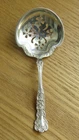 GORHAM BUTTERCUP STERLING SILVER CANDY/NUT/BON BON PIERCED SERVING SPOON