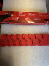 Snap On 1/2 Drive Flexible Magnetic Socket Rail In Red NEW