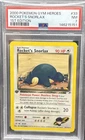 Rocket's Snorlax 2000 Pokemon Gym Heroes 1st Edition 33/132 PSA 7 NS1