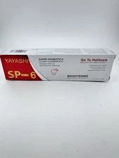  Yayashi SP-6 Probiotic Whitening Toothpaste Oral Health NEW 120g