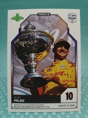 #ad #ad 2025 Parkside Indycar Pronto Week 17 Alex Palou 4th Title Nashville 136 137 $3.89