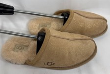 Ugg Slippers Gold Flecks Size 8