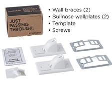 ECHOGEAR White in Wall Cable Hider for Wall M...