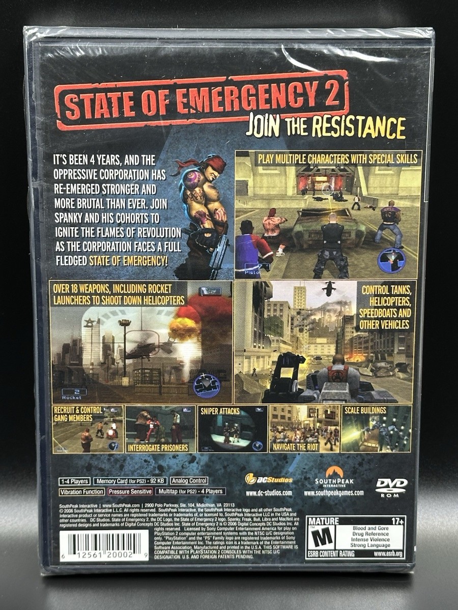 State of Emergency 2 (Sony PlayStation 2, 2006) for sale online | eBay