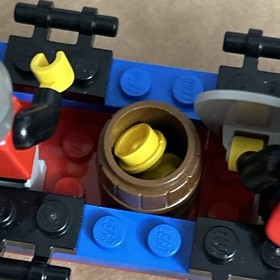 LEGO Castle Black Knights Boat 1547 Vintage Dragon Knights No Instructions