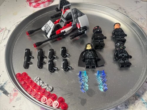 Lot of 4 LEGO Star Wars Used Minifigures + Inferno Squad Vehicle + Weapons