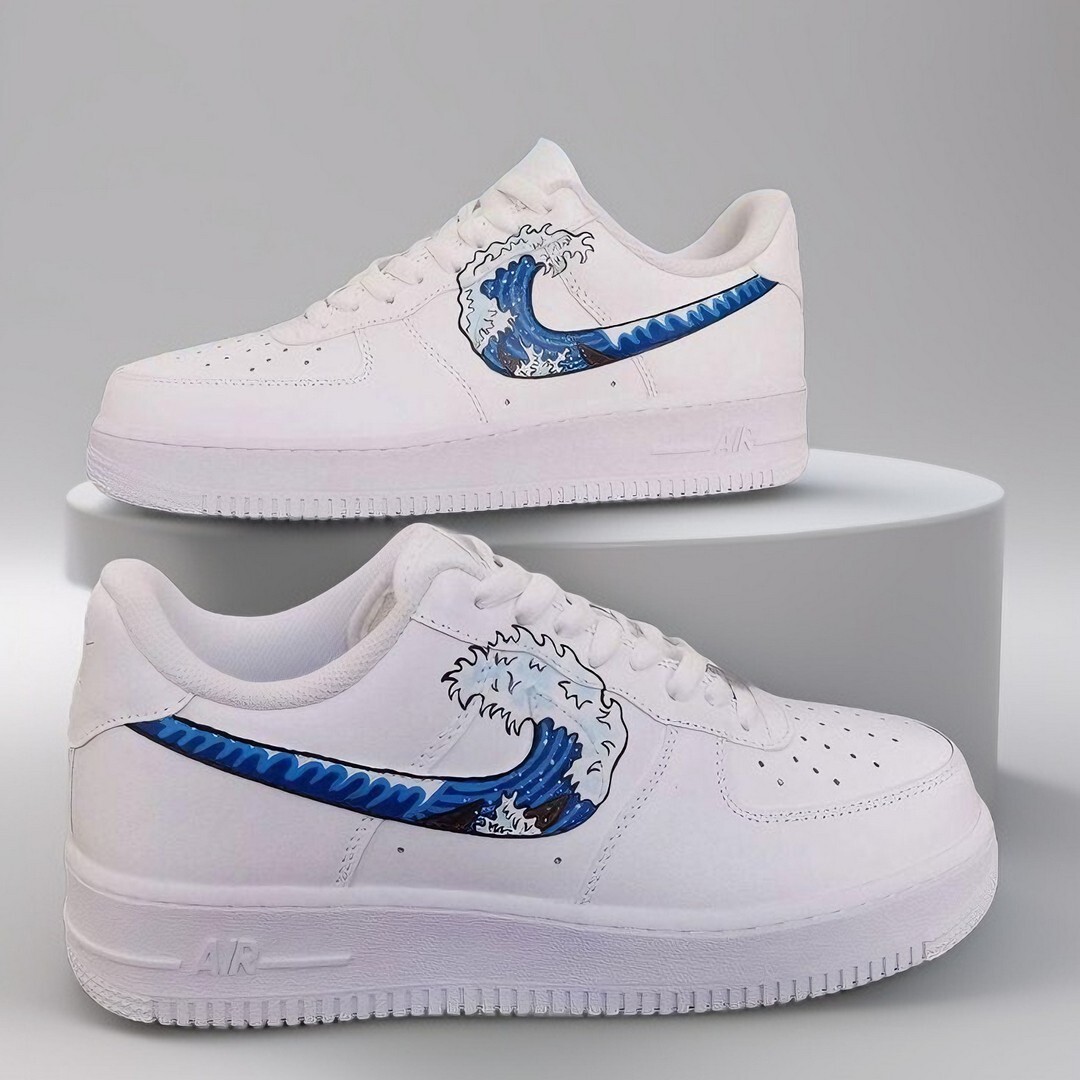 air force 1 custom wave