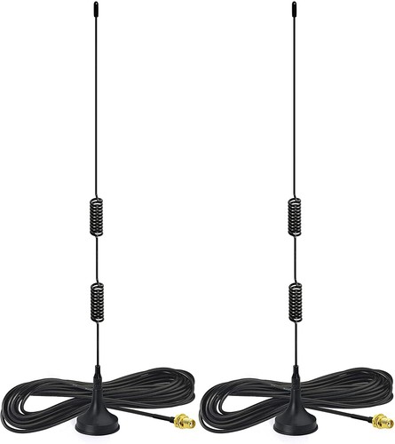 2, Bingfu Dual Band VHF UHF 136-174MHz 400-470MHz Amateurfunk Antenne Magnetfuß - Bild 1 von 12