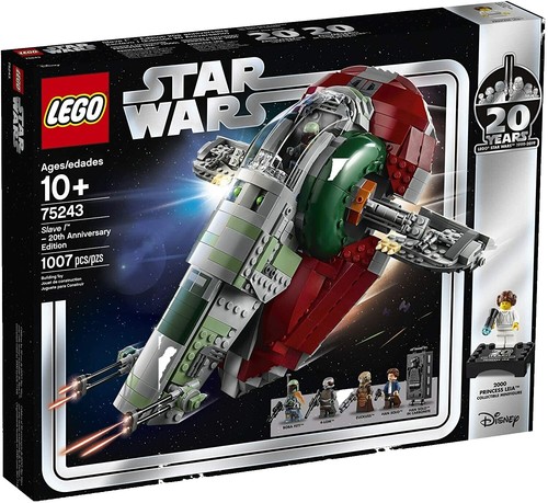 New LEGO Star Wars SLAVE 1 ONE Spaceship 75243 Mandalorian Book of