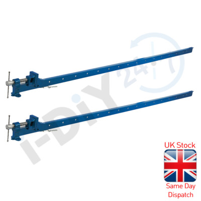 5 Fuß T-Bar Flügel Kramme (1500 mm - 60'') Gusseisen gleitende verstellbare Klemmen HD Backen